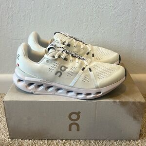 On Cloudsurfer White Road Running Shoes Men’s Size 9.5